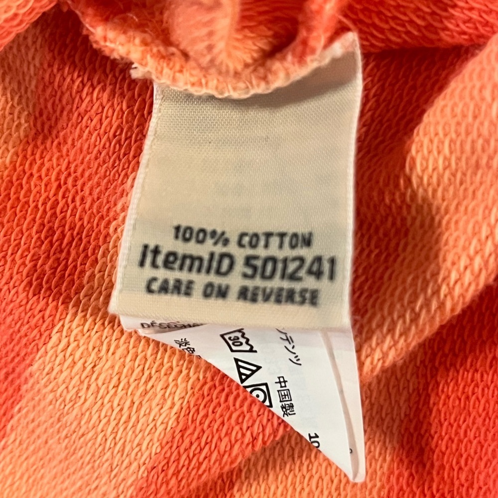 L.L Bean Cotton Rugby Striped Pullover Sweatshirt 501241 Women's Blue/Pink Small - Picture 7 of 12
